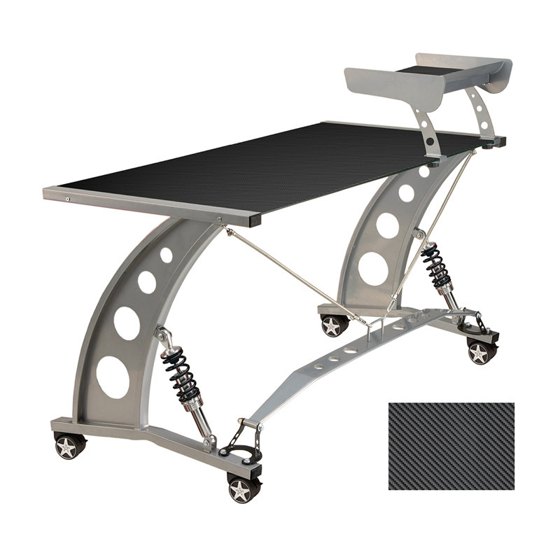 Latitude Run® Mumford Spoiler Carbon Fiber Writing Desk Wayfair